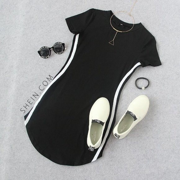 SHEIN T-Shirt Dress - Picture 2 of 8